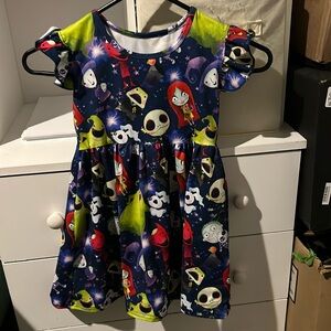 5T XS 4/5 PJ Gown TNBC Pajama The nightmare before Christmas Disney Boutique